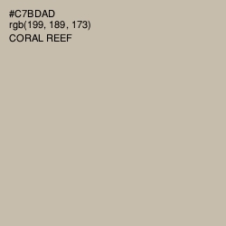 #C7BDAD - Coral Reef Color Image